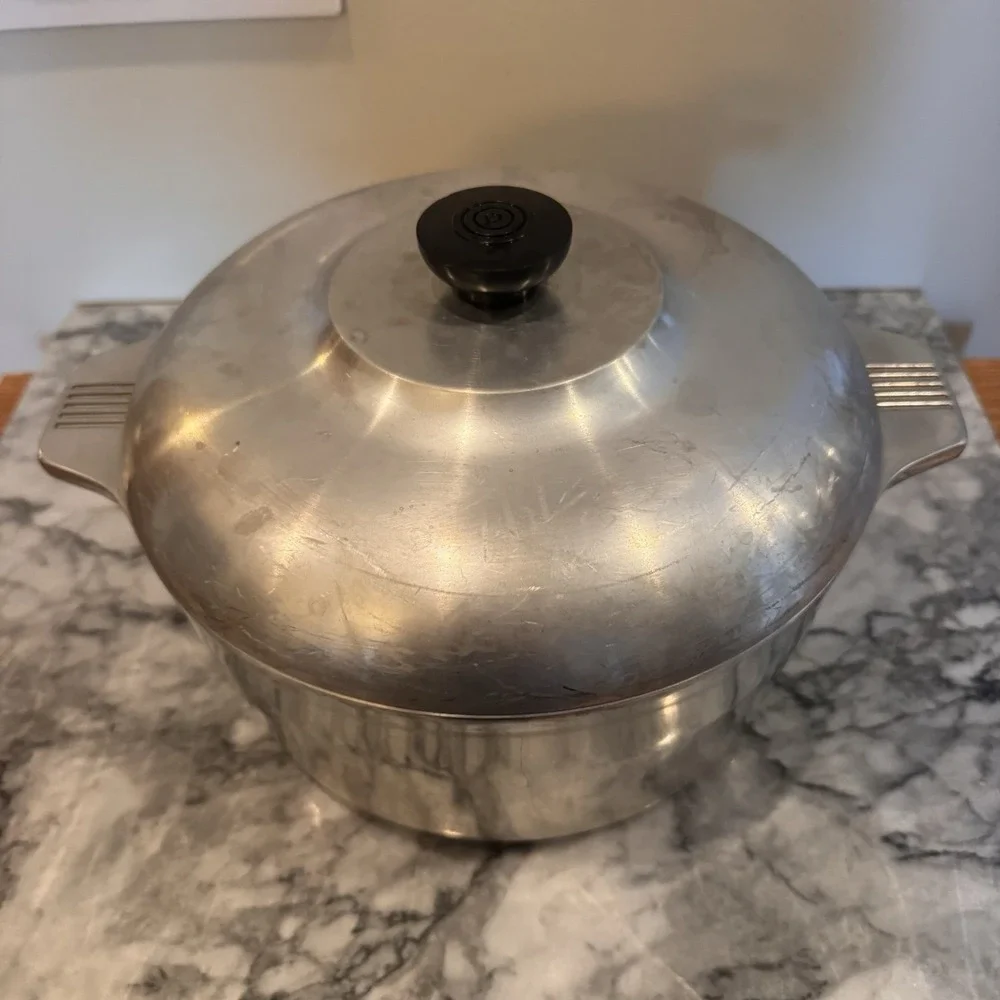 Magnalite Classic 5 Qt 4.7 L ~ Aluminum Stock Pot ~ Dutch Oven Si09